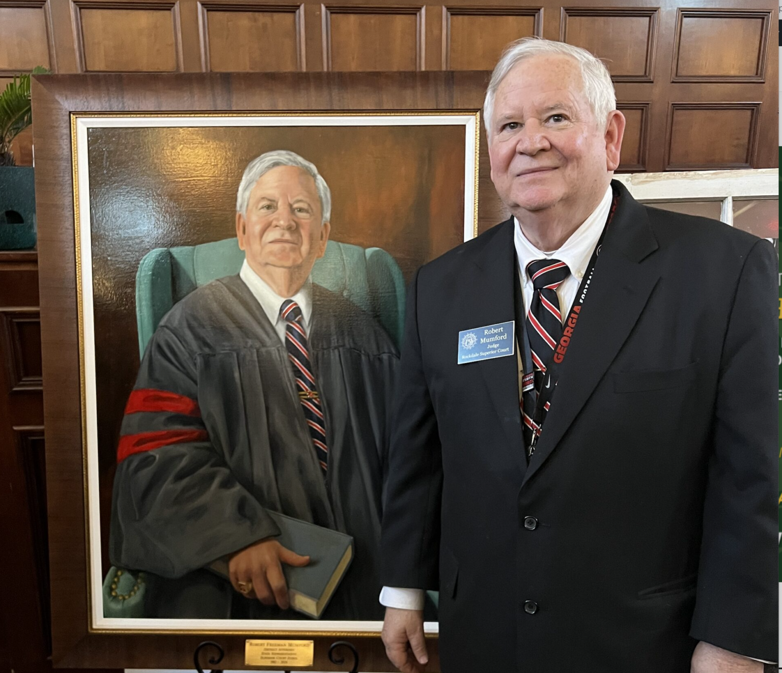 Community celebrates Rockdale Superior Court Judge Robert Mumford’s retirement